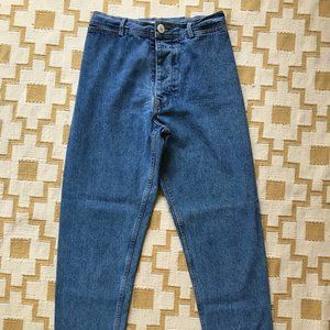 Jesse Kamm Ranger Pant in Cowboy Blue Denim size 8